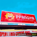 Lighting Signboard for Supershop.